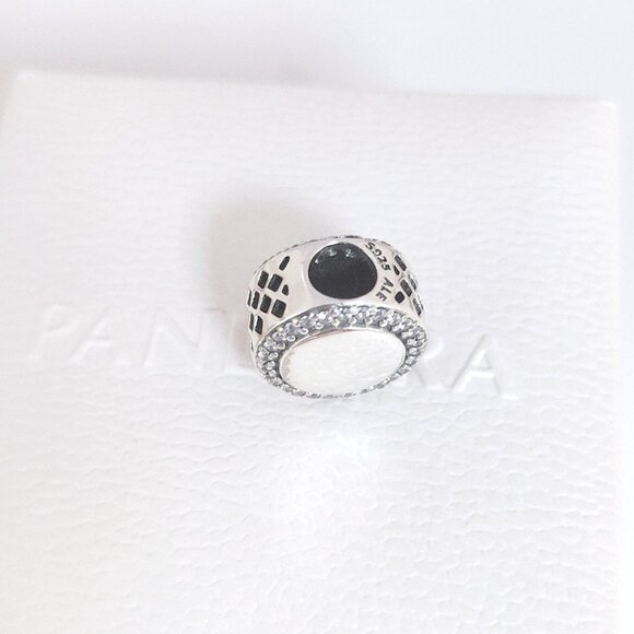 Pandora Mountain Round Charm Bead S925 Silver with box - Picture 4 of 8